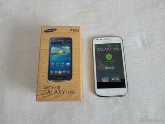 Samsung Galaxy Core – bílý, krabice