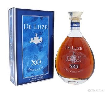 Prodám dárkové balení De Luze XO Fine Cognac