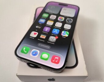 apple iphone 14 PRO 128gb Deep Purple / Batéria 85%