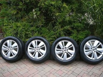 17"orig ŠKODA ALU KOLA 5x112 7,0Jx17H2 ET45 + PNEU- KAROQ