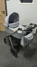 Kombinovaný kočárek Baby Design - Bueno v šedé barvě - 1