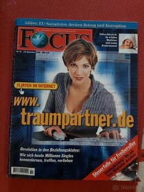 Časopis FOCUS v Němčině - rok 1998/1999