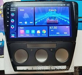 Android navigace 10" Octavia 2 i s radiem a rameckem
