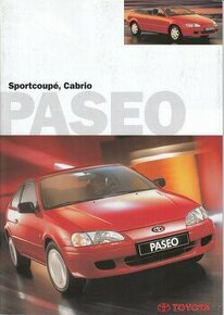 Toyota Paseo (1998) - Prospekt - Výprodej 