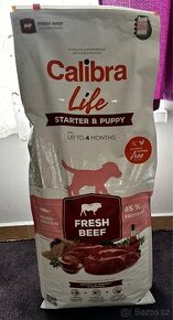 Calibra Dog Life Starter&Puppy Fresh Beef 12kg
