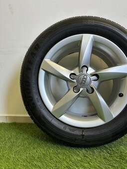 Alu kola 5x112 r16 s letním pneu (8)