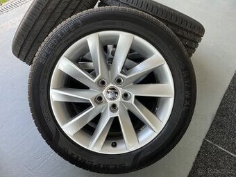 Originál Alu kola R17 Škoda Superb III 7x17 5x112 ET40