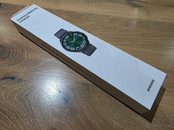 SAMSUNG GALAXY WATCH 6 CLASSIC, 47mm,ČERNÉ,NOVÉ,ZÁR. 2R, CZ