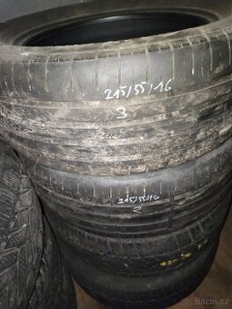 2x pneumatiky Continental 215/55 /16