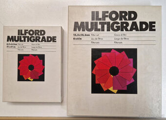 Ilford Multigrade - filtry do zvětšováku