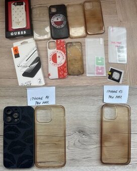 Skla a kryty pro IPhone 12 Pro Max