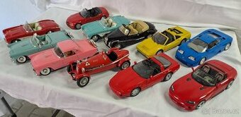 Modely aut 1:18