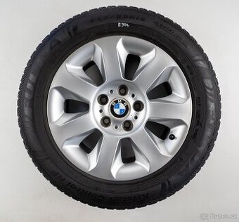 BMW 5 E60 E61 - Originání 16" alu kola - Zimní pneu