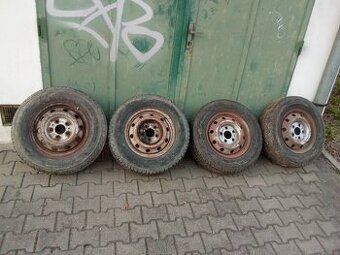 Disky se zátěžovým pneu 215/75/16C na Ducato, Boxer,