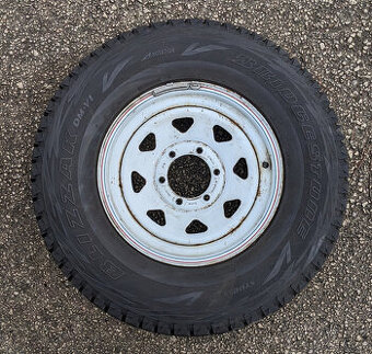 Plechové disky Mangels R16 s pneu - pro terénní automobily - 1