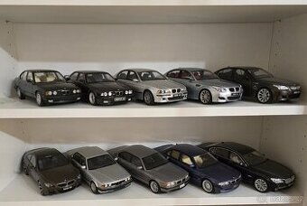 Prodám modely BMW v měřítku 1:18