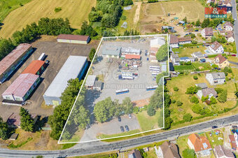 Pronájem provozní plochy, 8696 m², Nepomuk