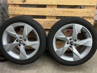 Alu kola 5x100 R17 Volans originál Škoda
