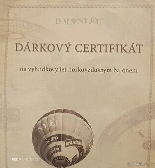 Let horkovzdušným balonem