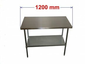 Pracovní nerezový stůl 120/60 cm