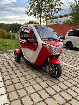 Elektrická tříkolka Elblesk bez řidičáku verze 25 km/h