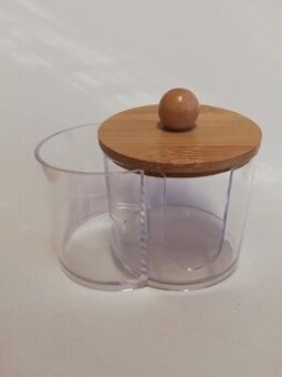 Nádoba na vatové tyčinky a odličovací tampony