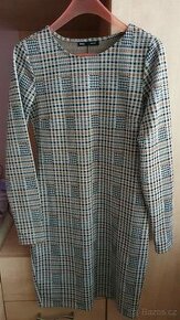 Jarní a podzimní kostkované šaty