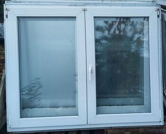 Plastové okno s dvojsklem 150 x 110 cm