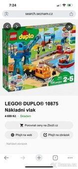 Lego Duplo - nákladní vlak