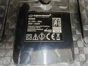 Dvouplotýnkový vařič