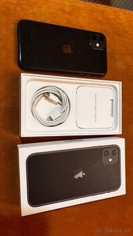 Prodám černý iPhone 11 128GB v.super stavu