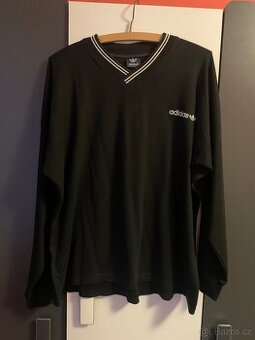 PÁNSKÁ ČERNÁ MIKINA  ADIDAS, vel: 50 - 1