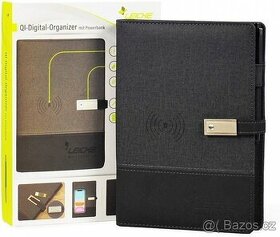 Nový A5 Leicke organizér s bezdrátovou nabíječkou 8000m Ah