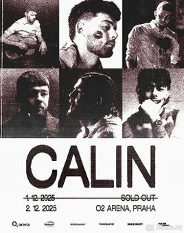 2 vstupenky CALIN 1.12.2025