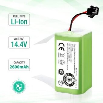Li-ion Baterie 14.4V 2600mAh – Model INR18650 M26-4S1P NOVÉ