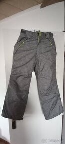 Lyžařské šedé kalhoty