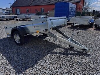 Přívěsný vozík 252x130cm, sklopný, 750kg, 130km/h