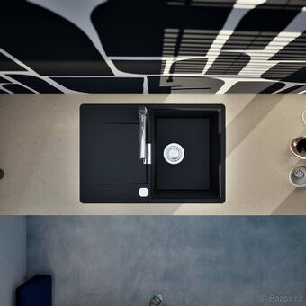 Dřez Schock Mono D-100S magma montáž do roviny s deskou