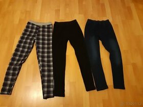 Vyteplené legíny 152