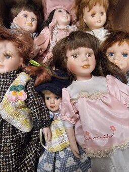 Retro sběratelské panenky 7ks