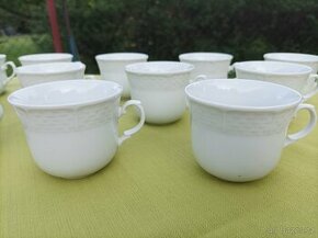 HRNÍČKY NA KÁVU  mocca - NOVÉ sady po 6ks