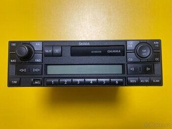 Škoda Gamma autorádio 1U0035186C oldtimer