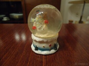 Těžítko / sněžítko se sněhulákem