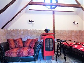 Samostatný apartmán s rybníčkem pro 2 osoby