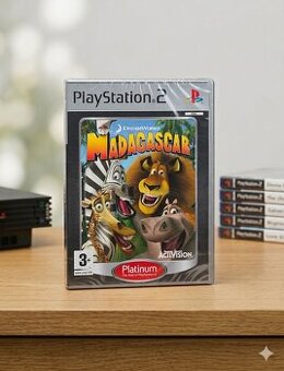 PS2 Madagascar, zabalený sealed