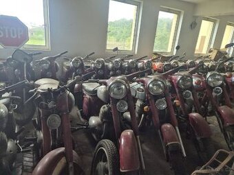 Prodám motcykly ze své sbírky Jawa a Čz 175,250,350.