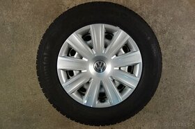 VW Tiguan plechové disky 5x112 215/65/16 zimní + poklice