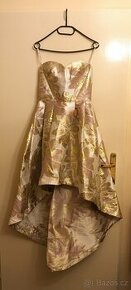 Nové zlato-starorůžové šaty ChiChi London