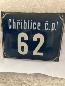 Smaltované cedule