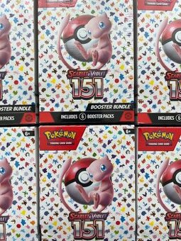 Pokémon 151 Booster bundle EN více kusů